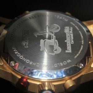 LAMBRETTA AVANTI MEN'S WATCH IN RARE GOLD COLOUR EDITION RRP £400