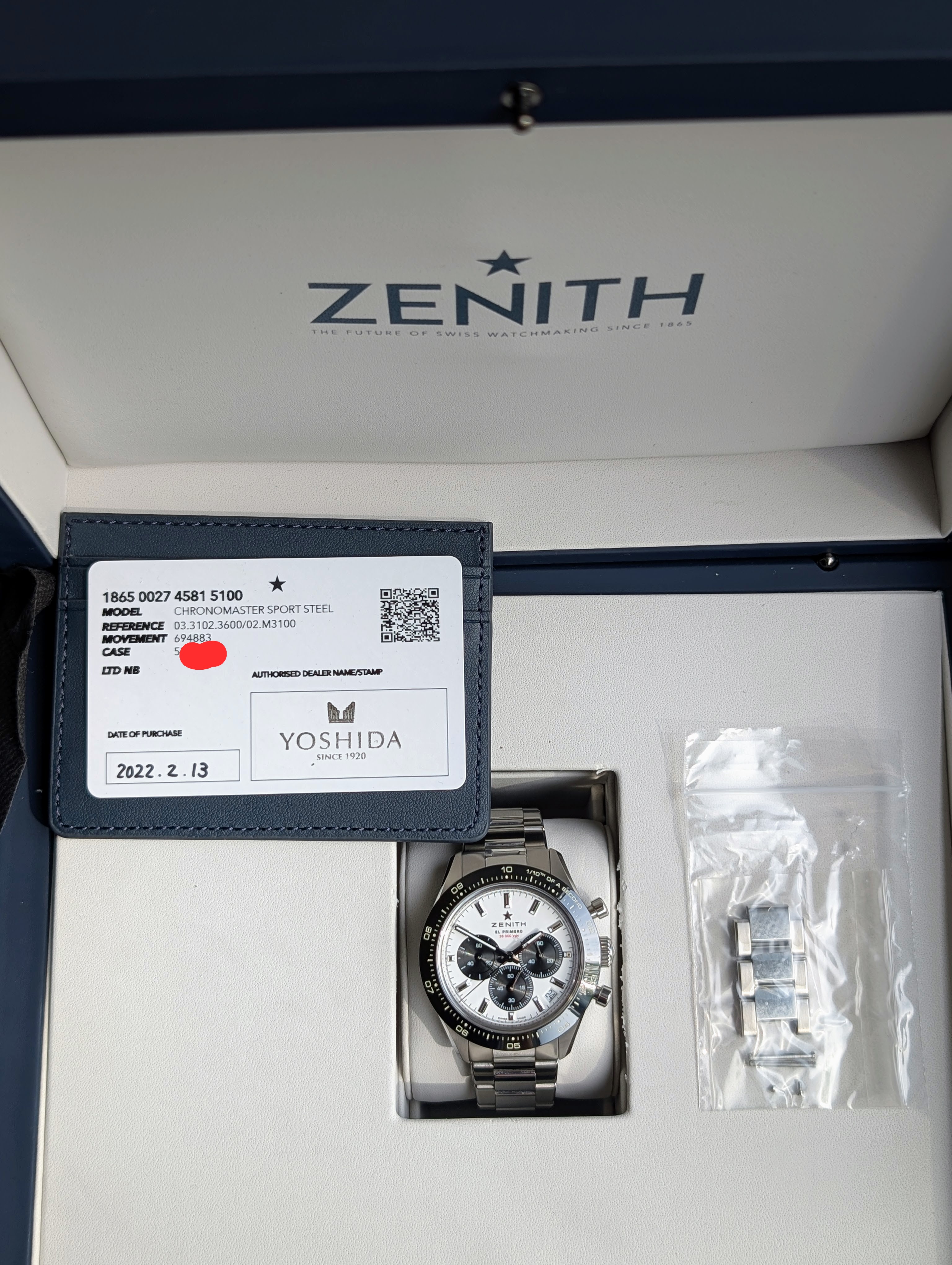 WTS] Zenith Chronomaster Sport YOSHIDA Limited Edition
