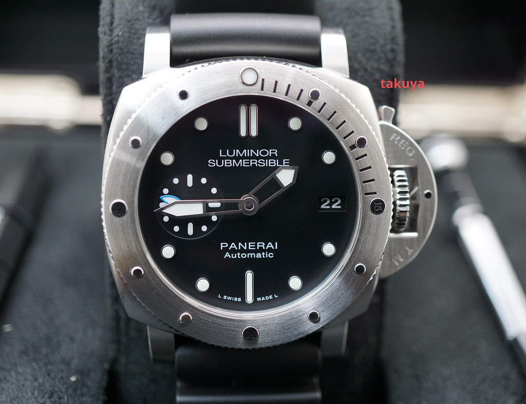 FSOT Panerai PAM 682 LUMINOR SUBMERSIBLE 1950 42MM 3 DAY T SERIES