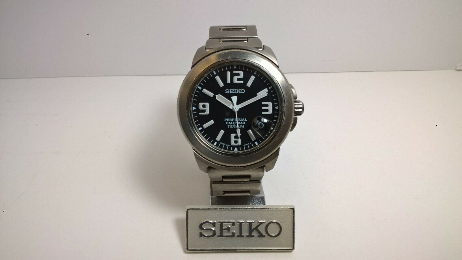 Very Rare Seiko Prospex Landrek SBCM013 8F32-0350 Perpetual HAQ