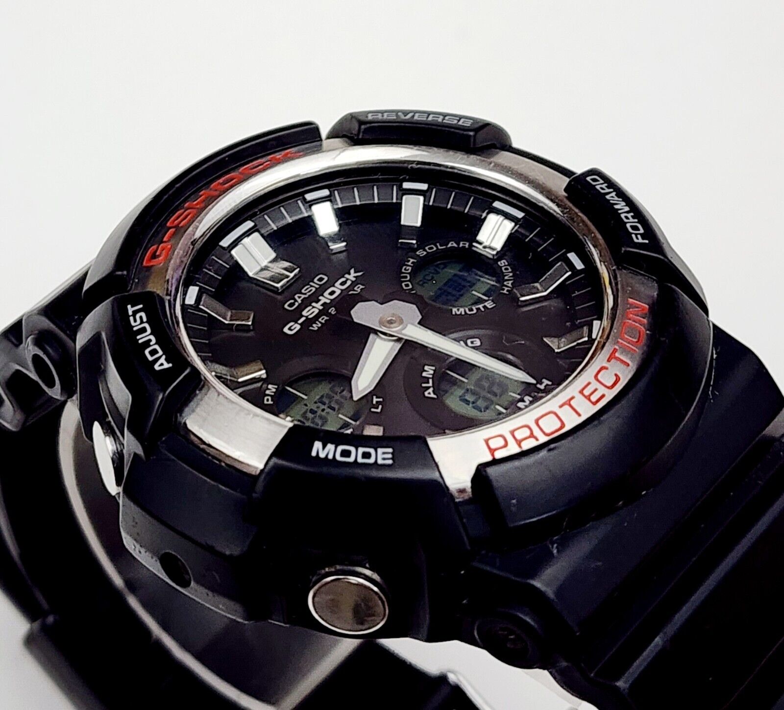 Men s SOLAR Watch CASIO G Shock 5445 GAS 100. Alarm. Chronograph WatchCharts Marketplace