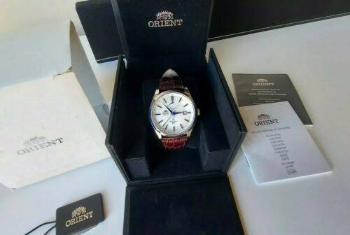 Orient Polaris GMT Automatic Dual Time Zone Sapphire Dress Watch