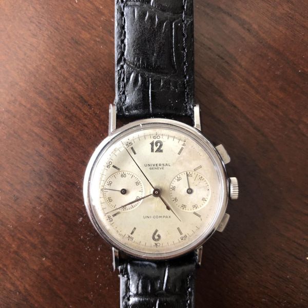 [WTS] Vintage 1944 Universal Geneve Uni-Compax - All Original Condition ...