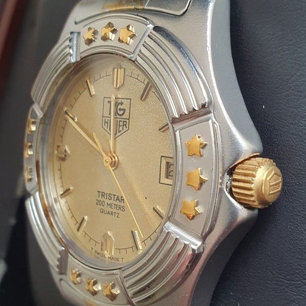 保証書付きTAG HEUER Tristar 954.408 美品 保証書付きTAG HEUER Tristar 954.408 美品 - メルカリ