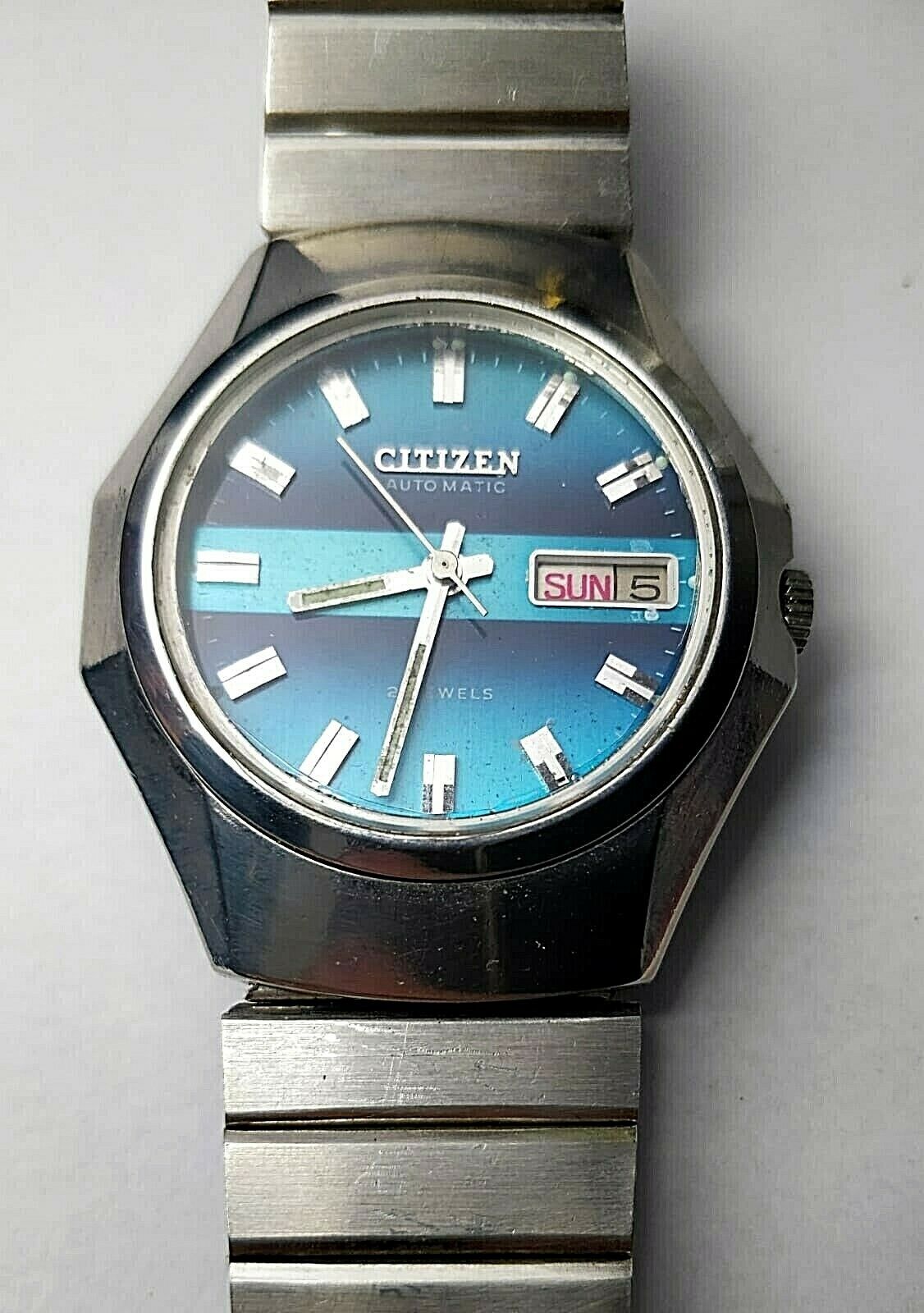 Citizen 4-063155 SM Automatic Stanless Steel Men's Japan