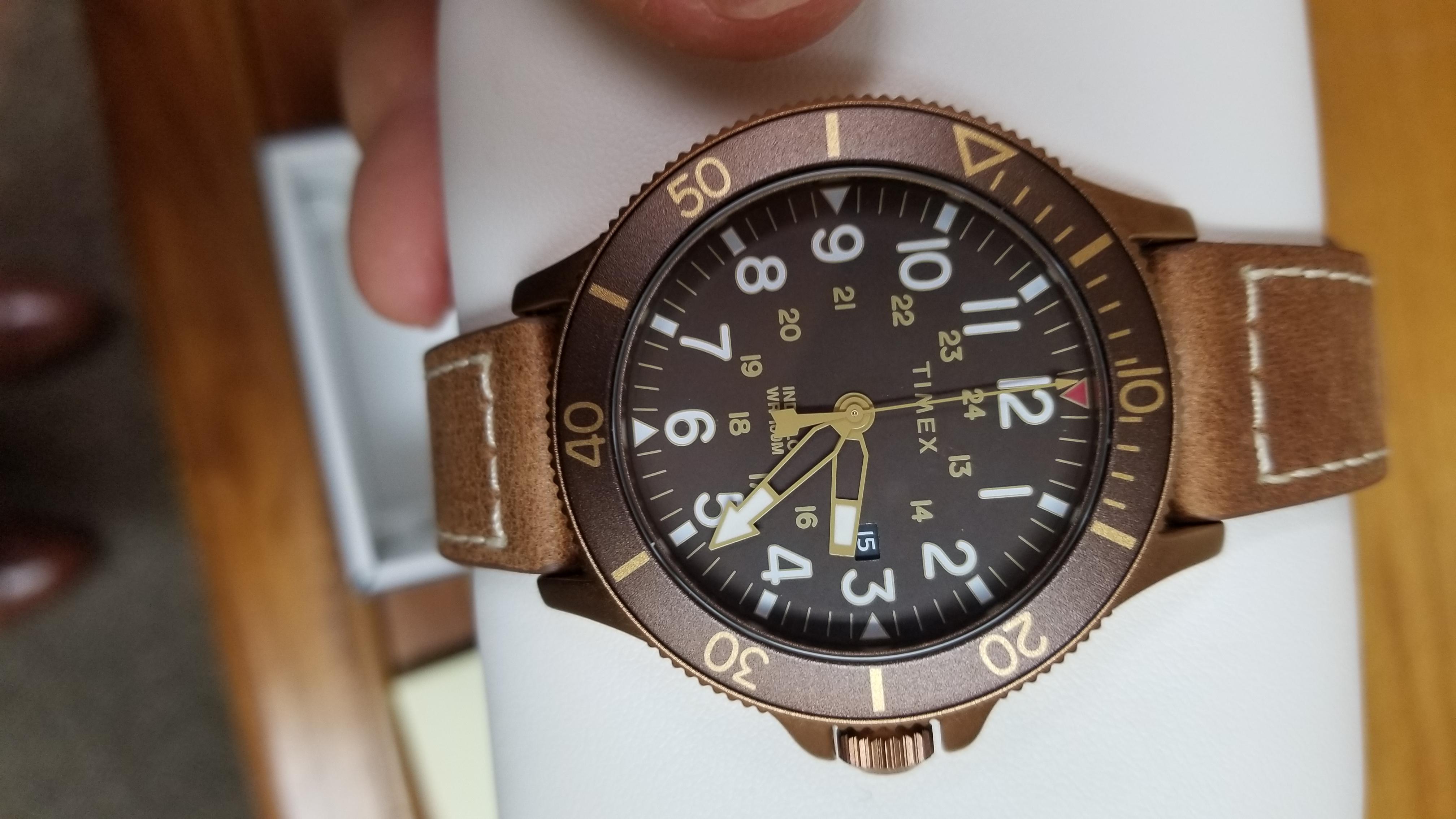 timex bronze