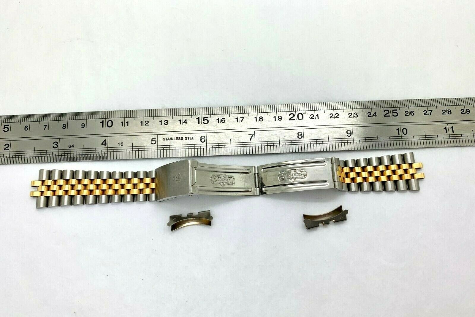 ROLEX 20MM 18K/SS JUBILEE BRACELET 62523H18 455 ENDPIECE