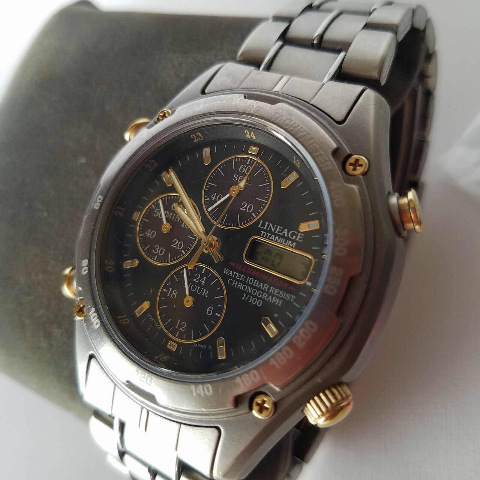 casio lineage titanium watch