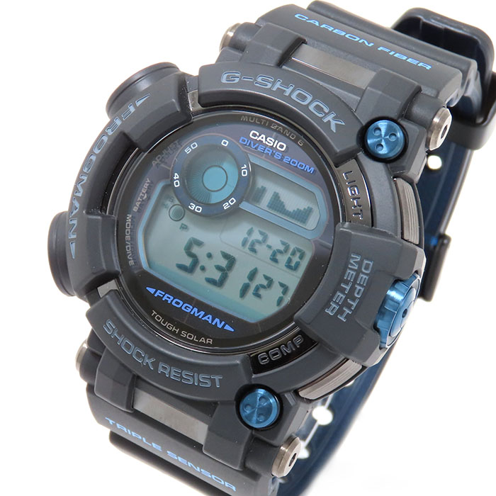 CASIO Casio G-Shock Master of G Frogman GWF-D1000B-1JF Black Dial