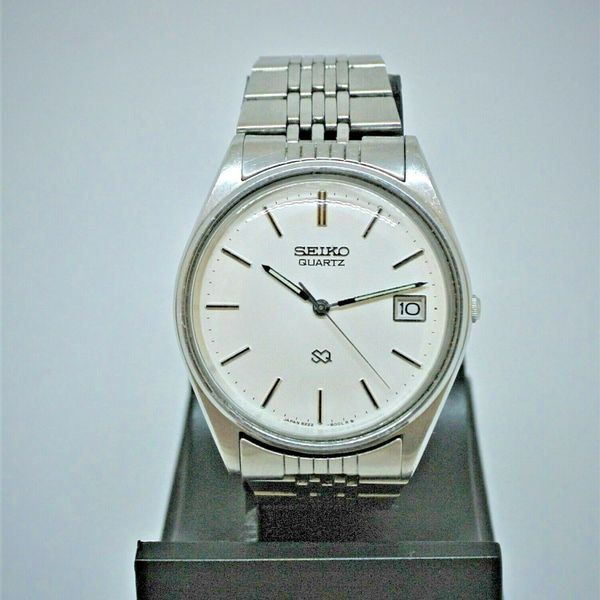 Seiko SQ mens SS 4 jewel quartz watch cal 8222 WatchCharts