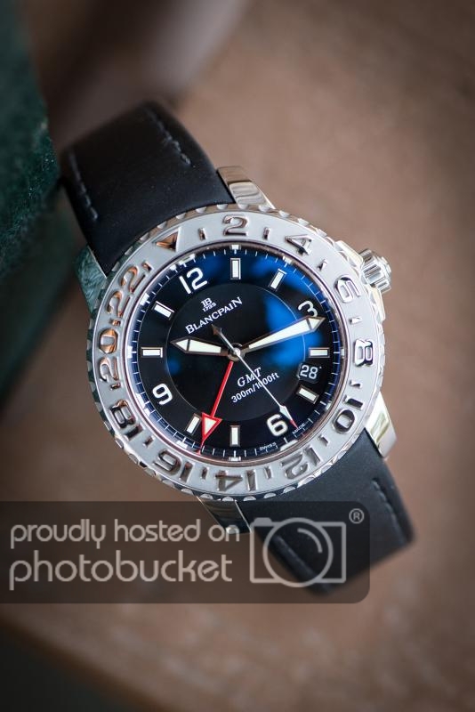 Blancpain fifty shop fathoms trilogy gmt