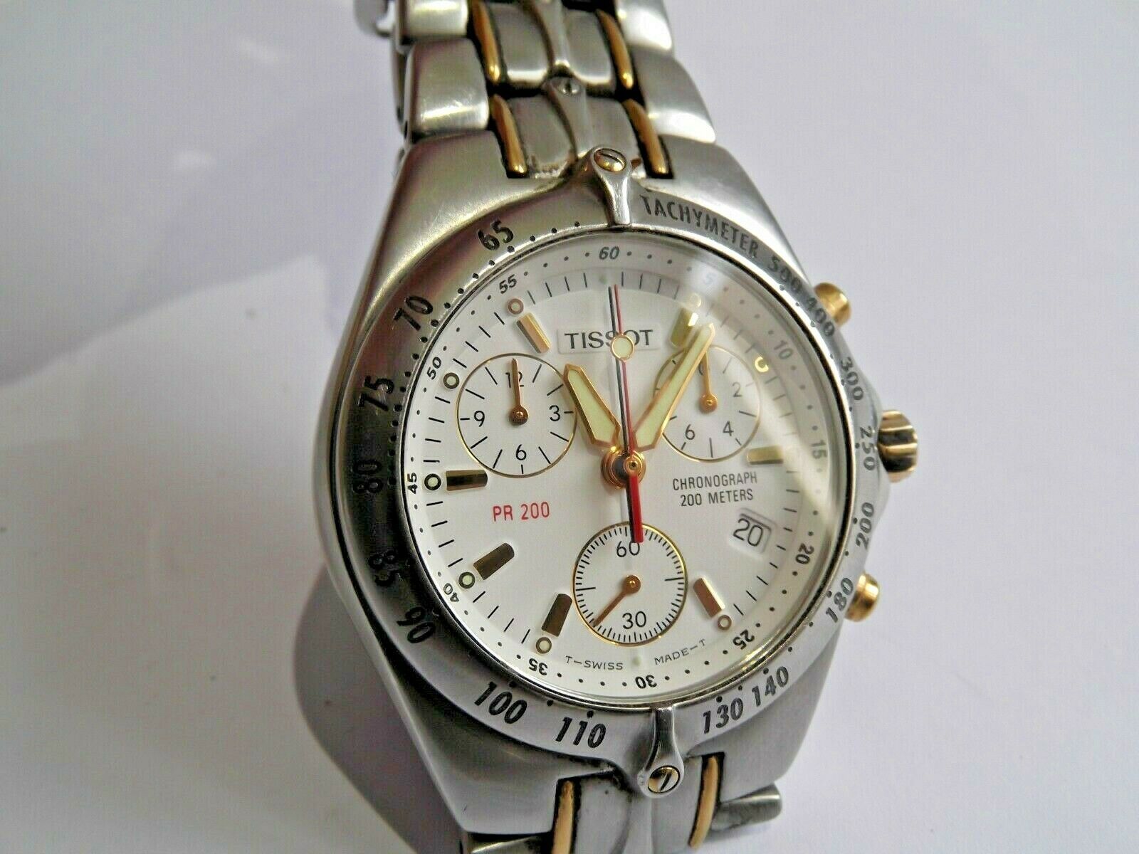 TISSOT PR 200 メンズ 腕時計 Tissot Quartz PR 200 Chronograph — P162262 — Men's — 1990-1999