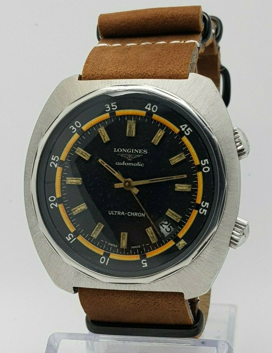 VINTAGE LONGINES ULTRA CHRON COMPRESSOR DIVER AUTOMATIC CAL. 431