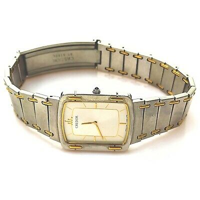 Seiko Watch 2F70-5590 Credor SS/18KYG operates normally Seiko Watch 2F70-5590 Credor SS/18KYG operates normally