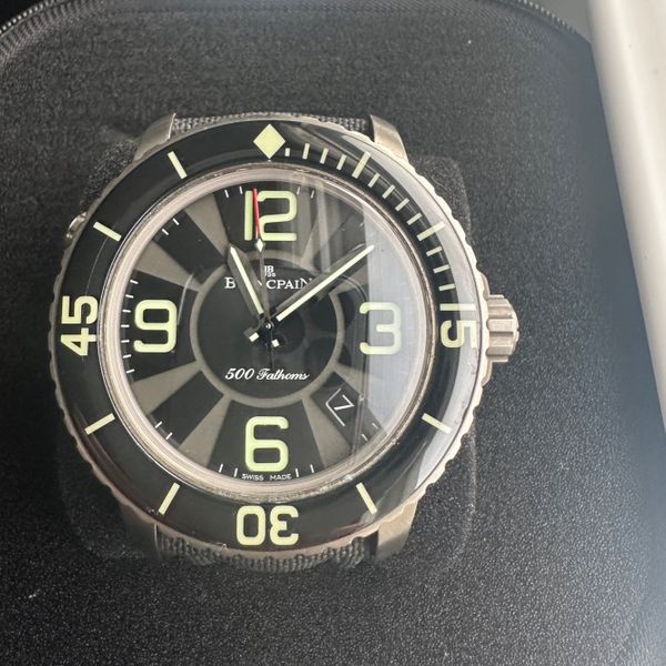 [$6,995 USD] FSOT: Blancpain 500 Fathoms 50 Fathoms and JLC Jaeger Le ...