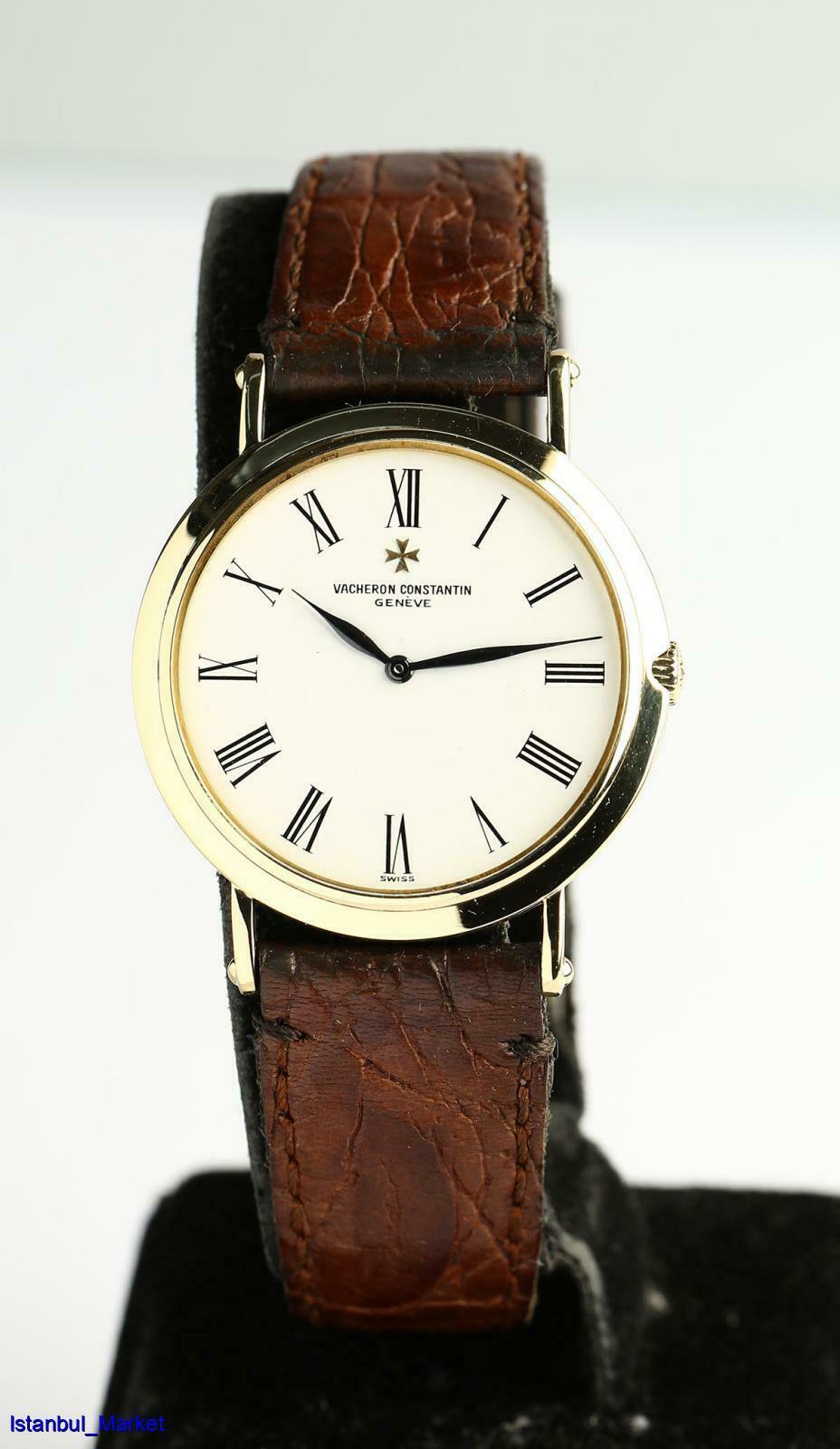 Vintage Vacheron Constantin Patrimony Ref 39206 CAL1015 1970 s