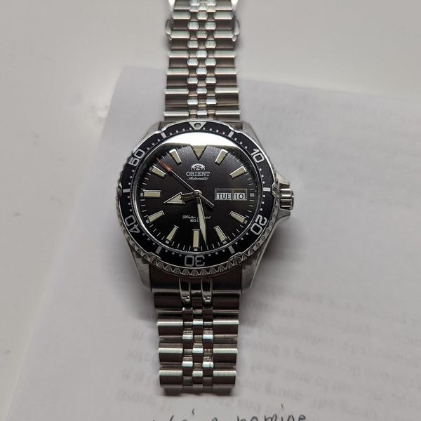 [WTS] Orient Kamasu w/ upgraded Strapcode Jubilee bracelet 150