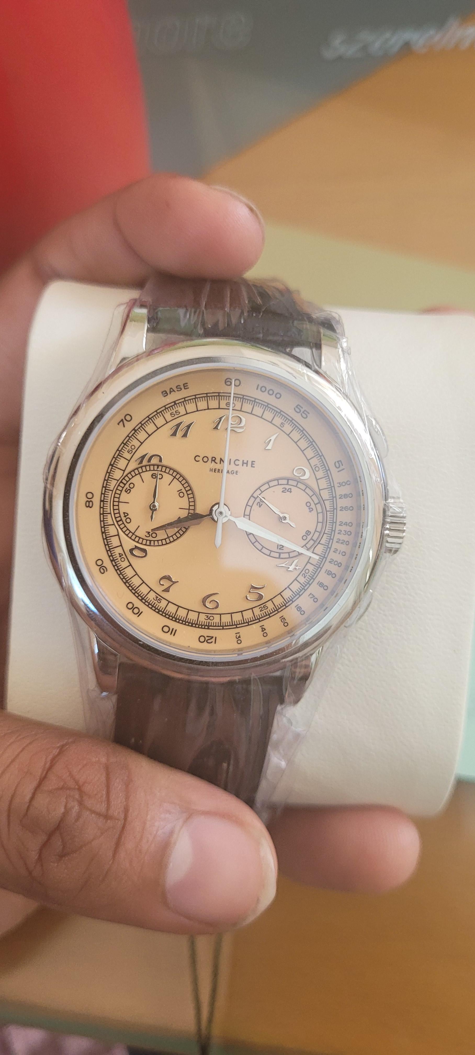 WTS] Corniche Limited Edition Chronograph Salmon Dial Sold Out 700 