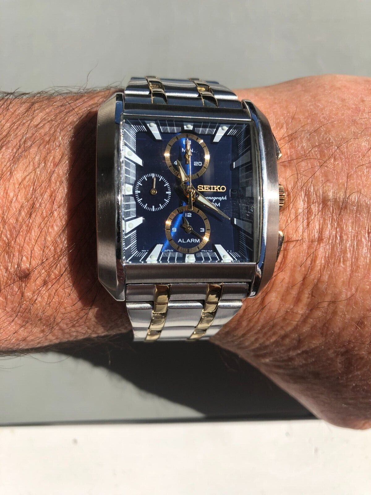 Seiko clearance square chronograph