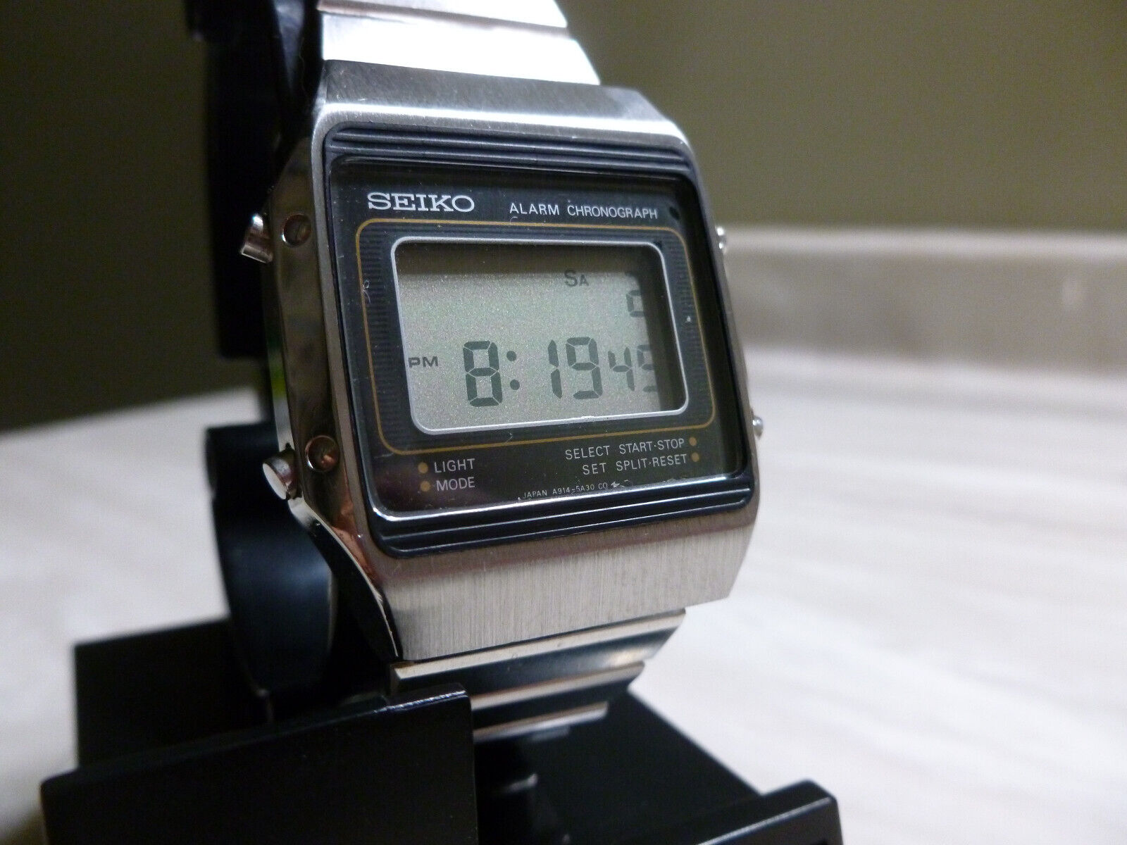 Seiko A914 5A39 digital watch WatchCharts Marketplace