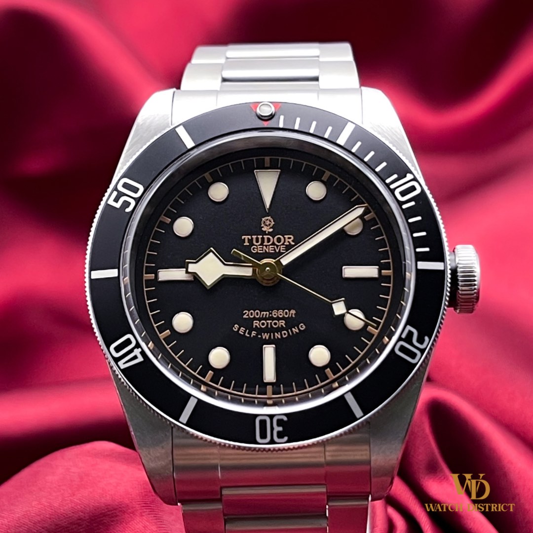 Tudor black bay outlet smiley