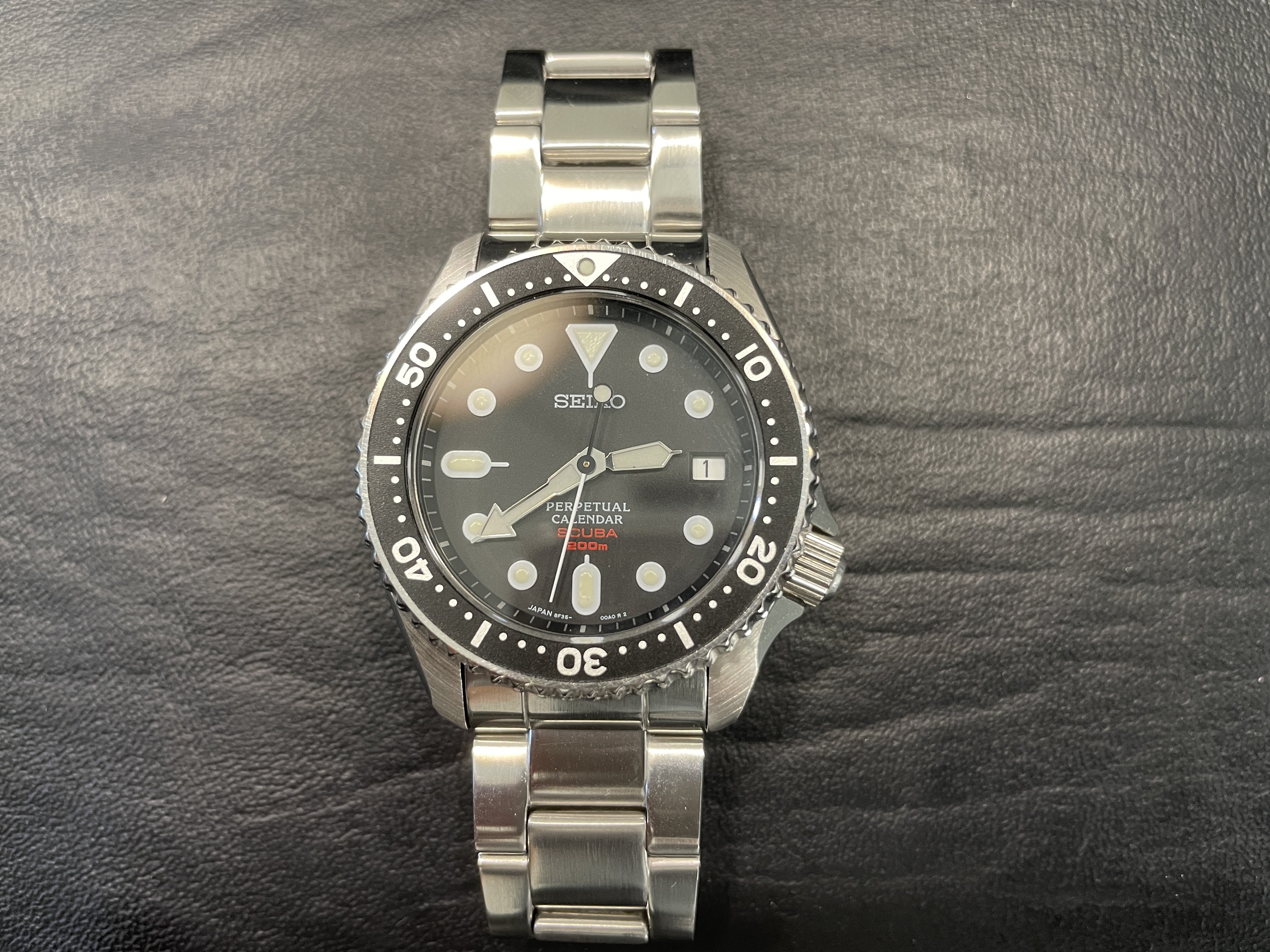 SEIKO SBCM023 8F35-00A0 PERPETUAL SCUBA