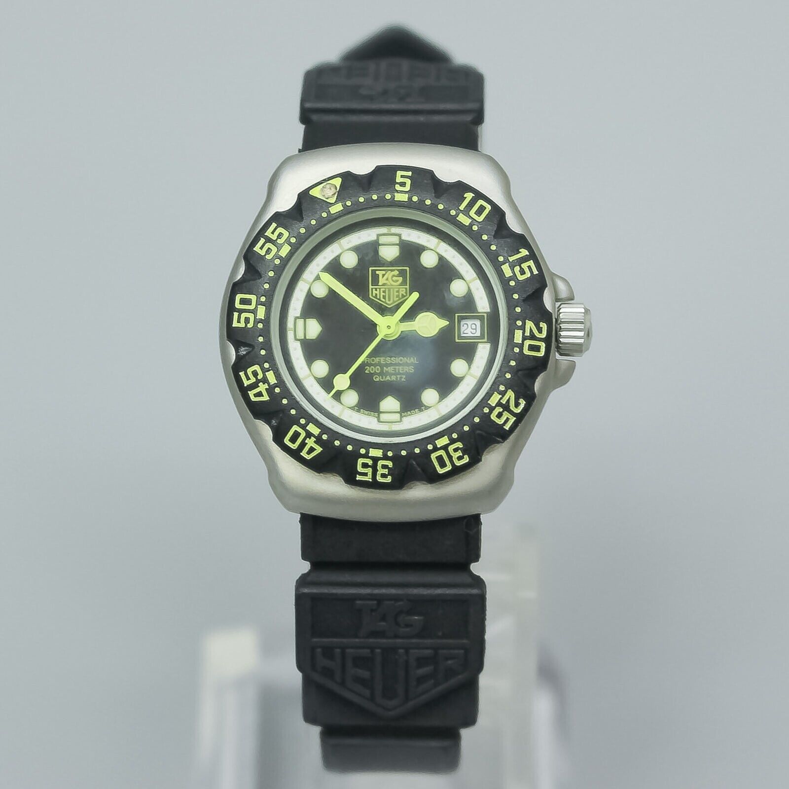 TAG HEUER FORMULA 1 Professional 200m WA1216 Men's Watch Black