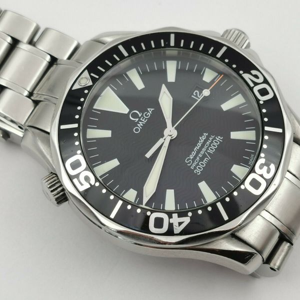 OMEGA Seamaster Professional 300m Black 196.1640 Quartz - Cal Ω 1538 ...