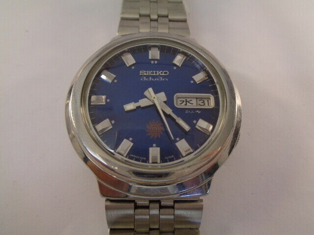 SEIKO ADVAN MENS WATCH DAY & DATE AUTOMATIC 7019-7340 KANJI