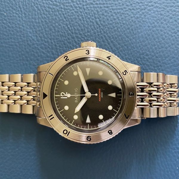 FS Baltic Aquascaphe Diver with Steel GMT Bezel and Bracelet SB01