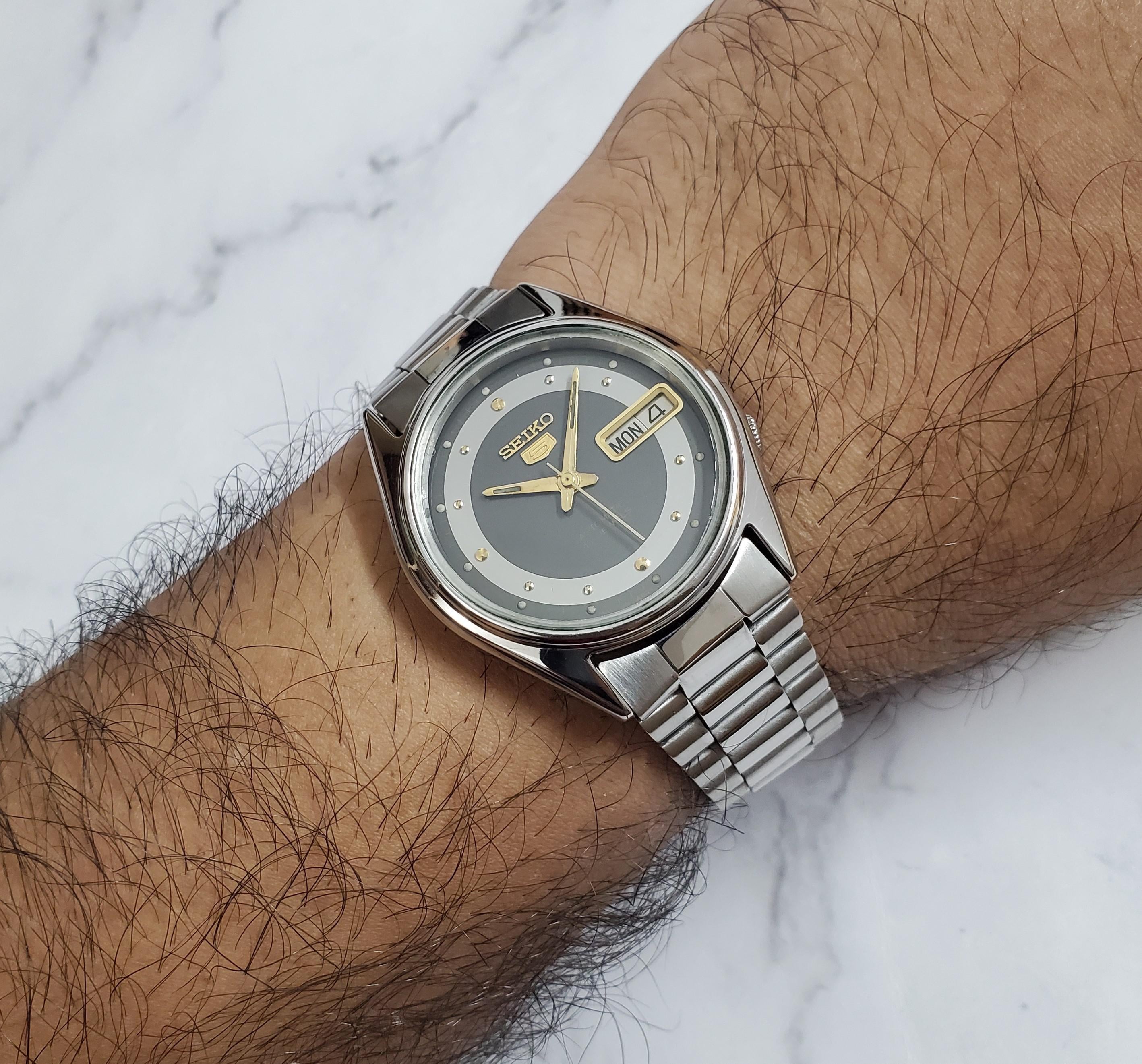 WTS] Seiko SKXM09 1994 Bullseye Black Sunburst dial Rare Vintage