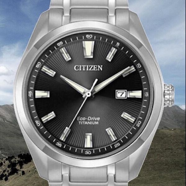 Citizen Eco-Drive Titanium Men's Quartz Watch - AW1248-80E ...