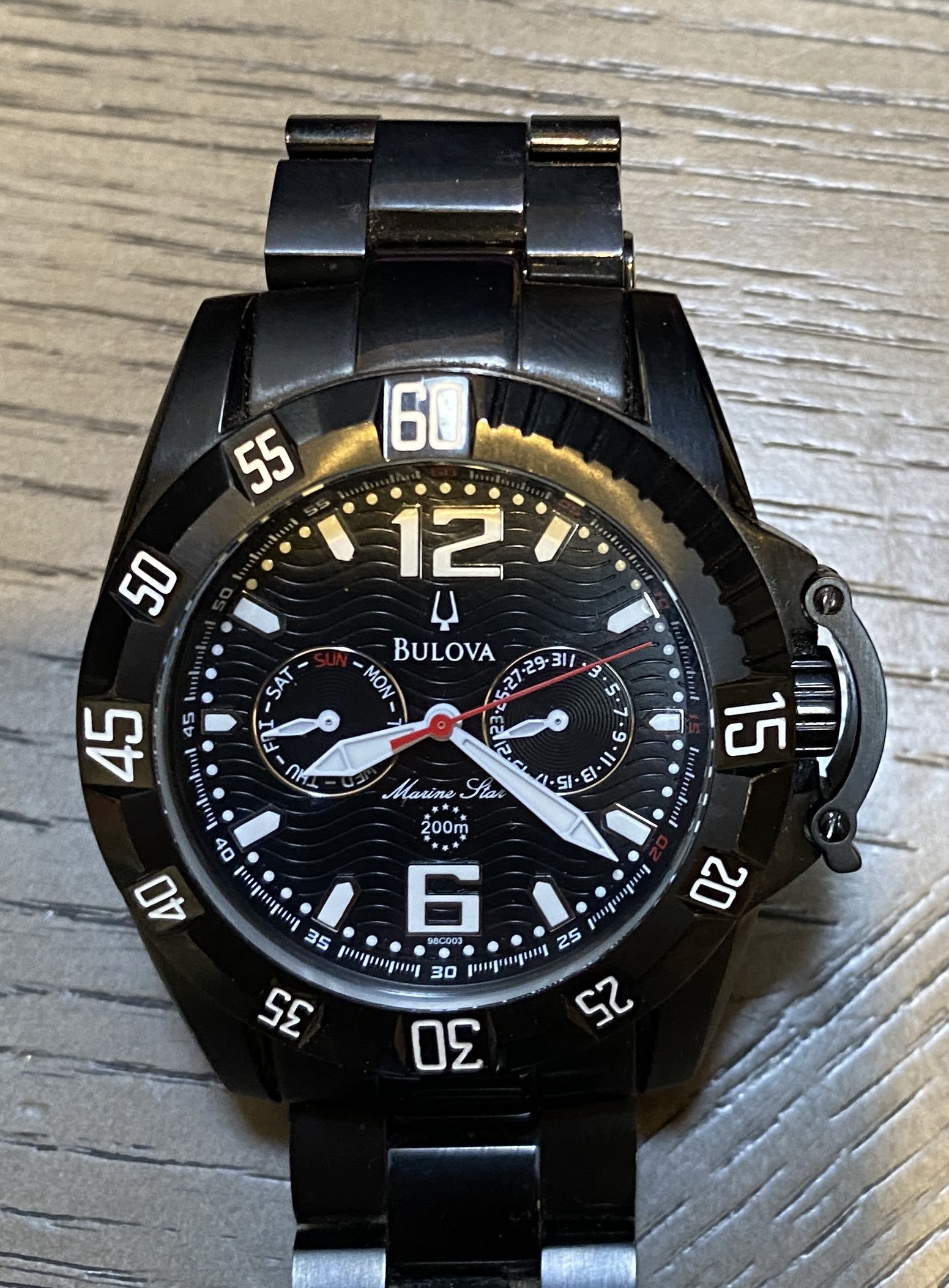bulova marine star diver