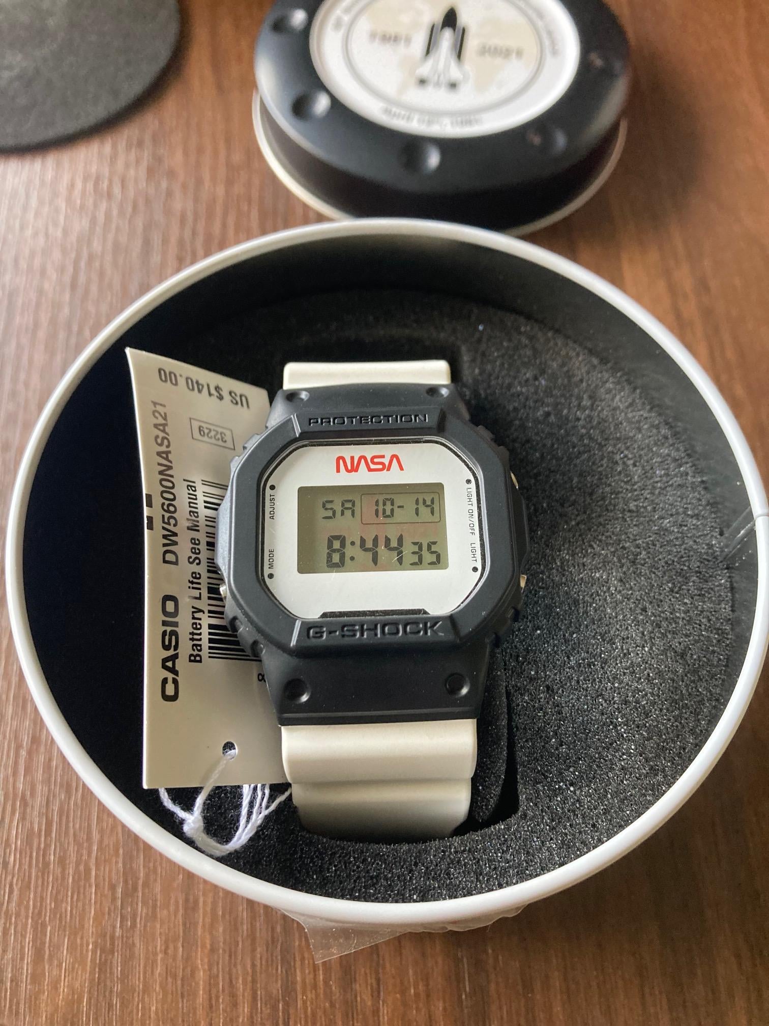 処分品］CASIO G-SHOCK NASAコラボ腕時計 DW-5600NASA21 未使用新品  