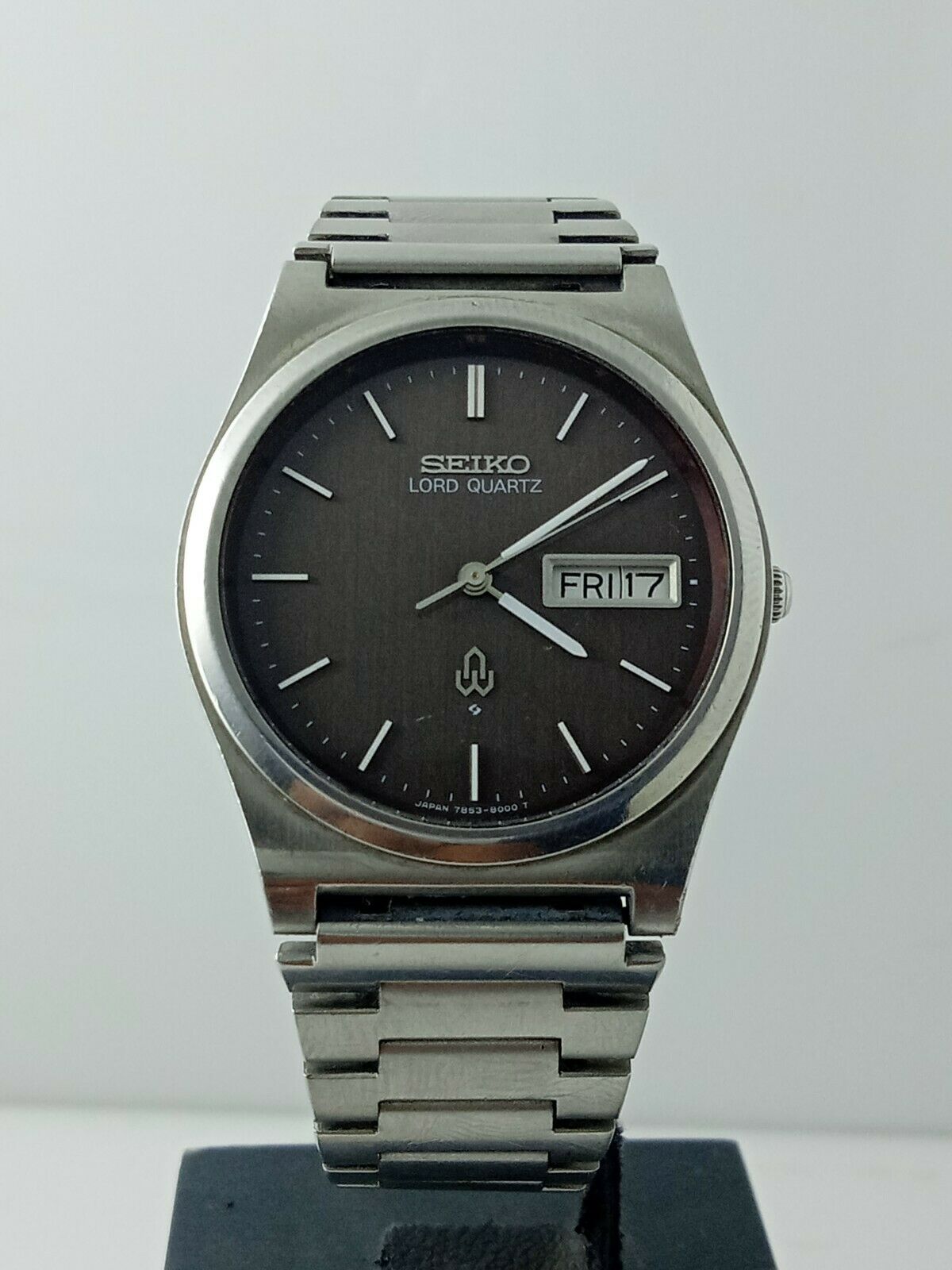 VINTAGE SEIKO 7853-8000 DAY&DATE LORD QUARTZ WATCH MEN'S