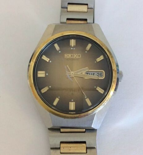 Vintage Seiko Automatic Watch - 6309-8099 - 17Jewel -Faceted Crystal Works  Good | WatchCharts