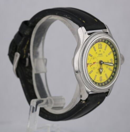 MINT Oris Big Crown Commander Pointer Date 33mm Automatic Yellow