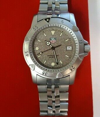 MENS TAG HEUER 1500 PROFESSIONAL 959 706 20 DATE QUARTZ SWISS