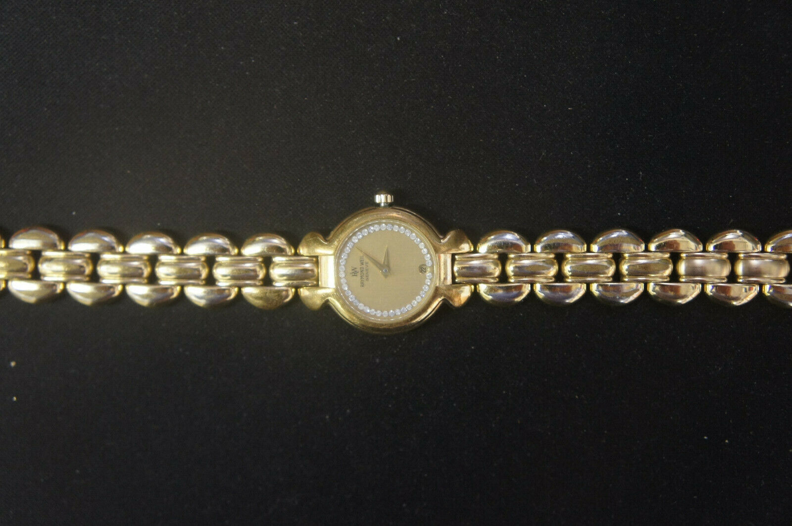 Raymond Weil Swiss made Ladies watch 18 karate electroplated Gold 5355 WR Women main image 4
