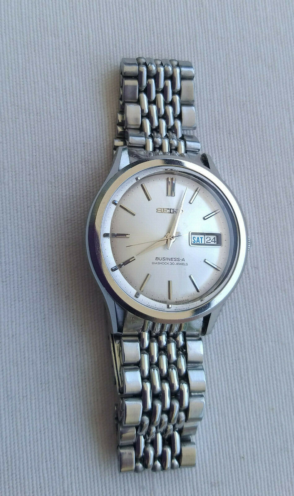 VINTAGE SEIKO BUSINESS-A 30 JEWELS AUTOMATIC 8306-9030 JAPAN MEN'S