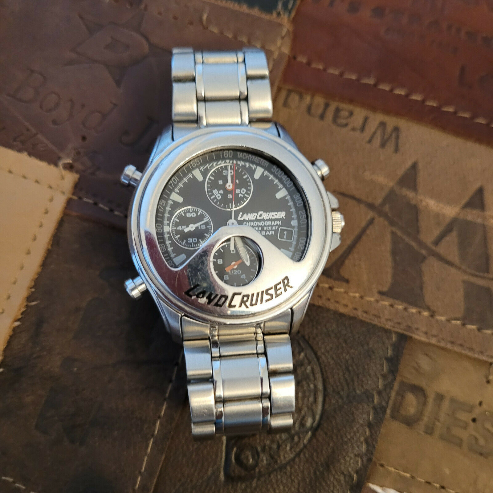 Limited Edition Seiko Toyota Land Cruiser Watch Stainless Steel