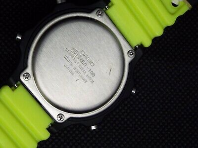 Rare CASIO Vintage Digital Watch 1046 MRT-100 MARINE GEAR TIMER