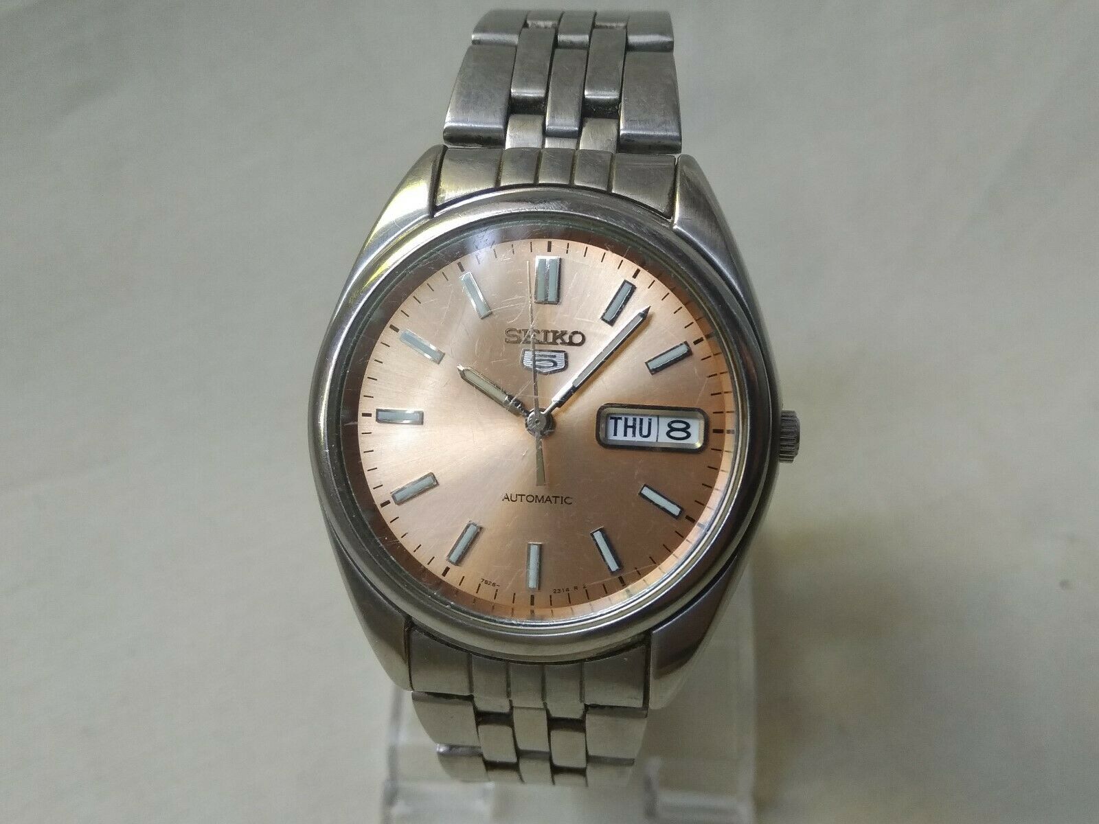 Seiko 5 Automatic Gents Watch GWO Exhibition Back 7S26-0430