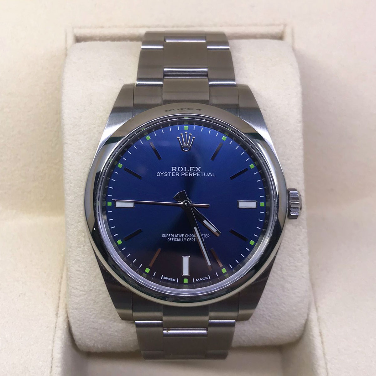 Rolex 2024 114300 blue