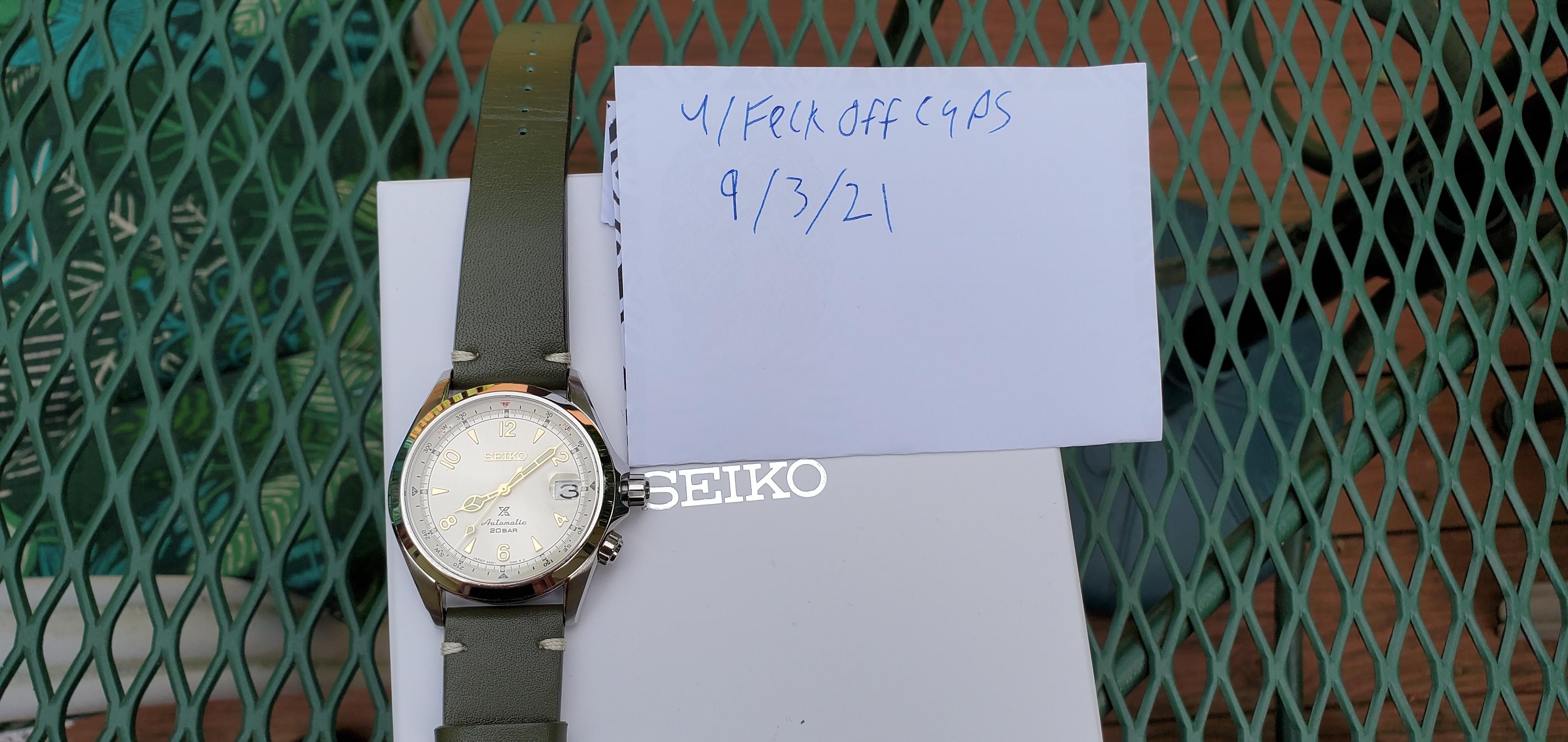 Seiko prospex best sale alpinist spb123j1 automatic