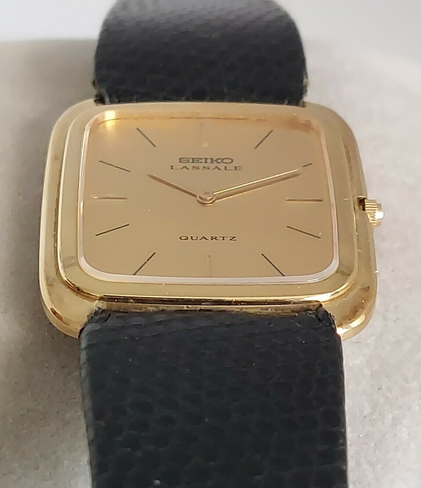 Vintage Seiko Lassale Gold Tone Quartz Watch 9300-5008 26mm “NEW