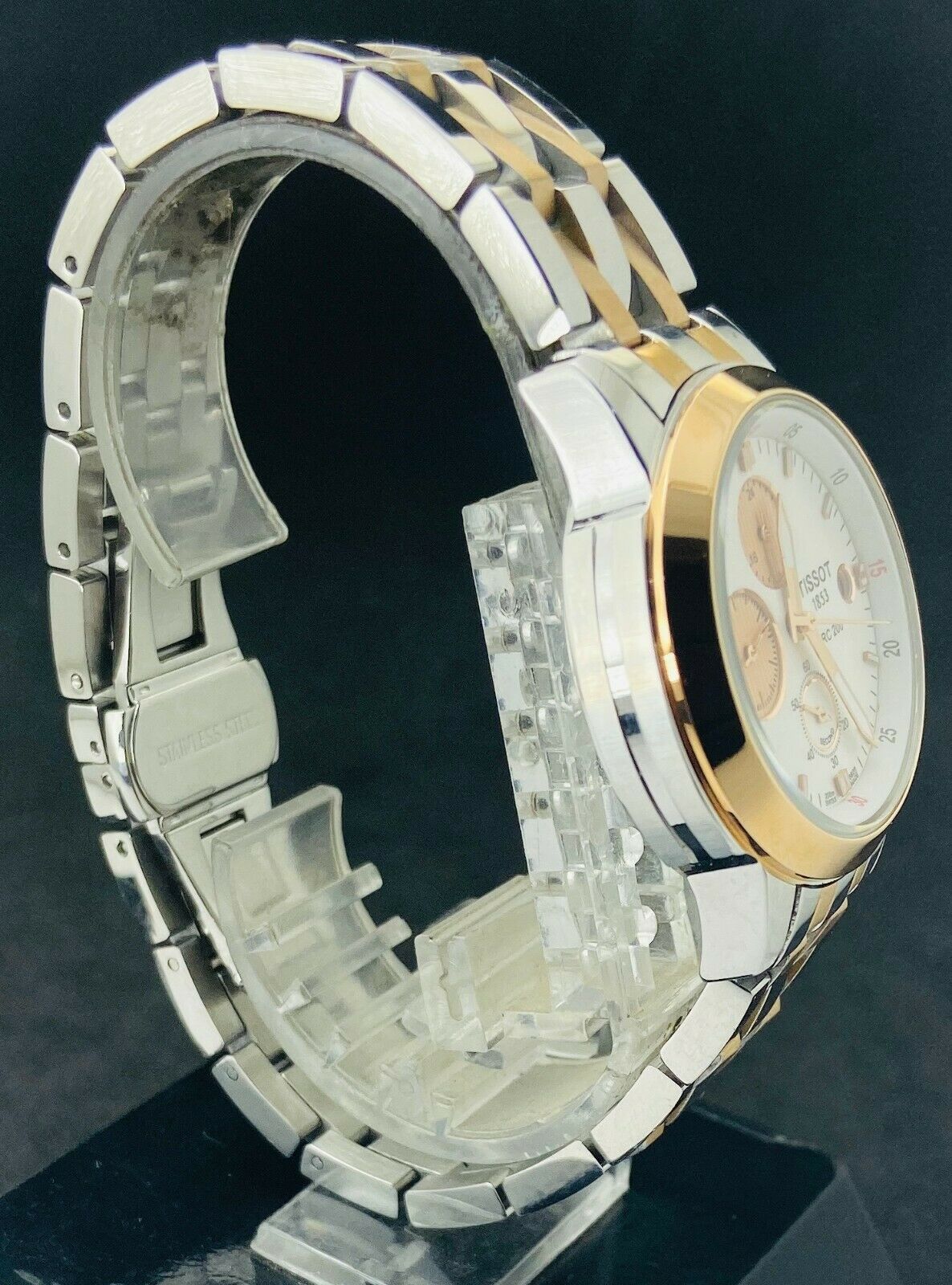 TISSOT PRC 200 Chronograph Swiss Made Luxury Women s Excellent Condition Watch WatchCharts Marketplace