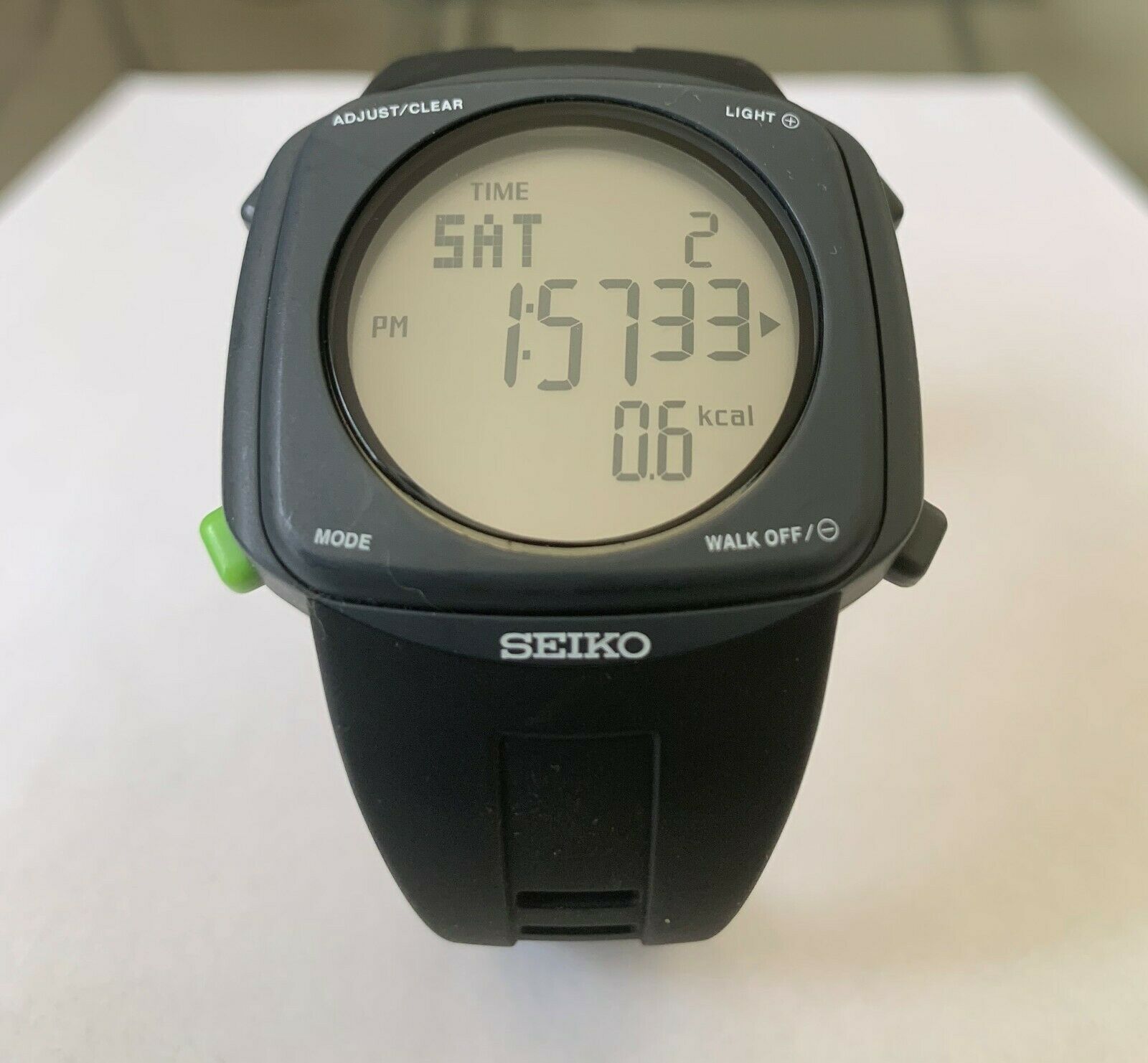 Seiko Life Sports LCD Digital S251 0220 Pedometer | WatchCharts