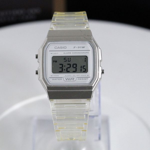 Module 593 Models CASIO F-91W 593 Module Thailand Quartz Digital Original Retro Watch ...