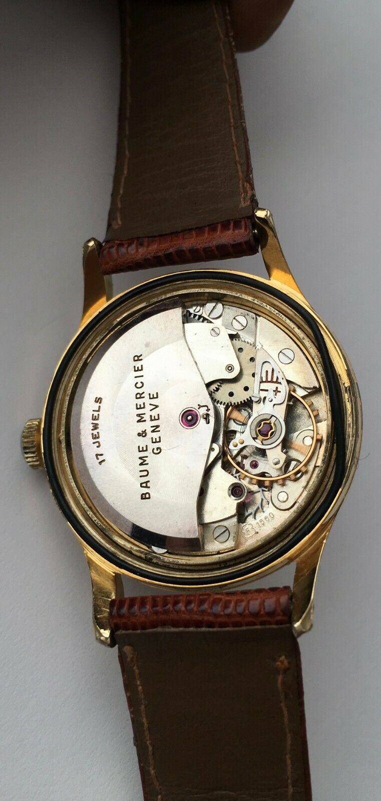 Vintage Baume Mercier Geneve Watch Automatic Incabloc